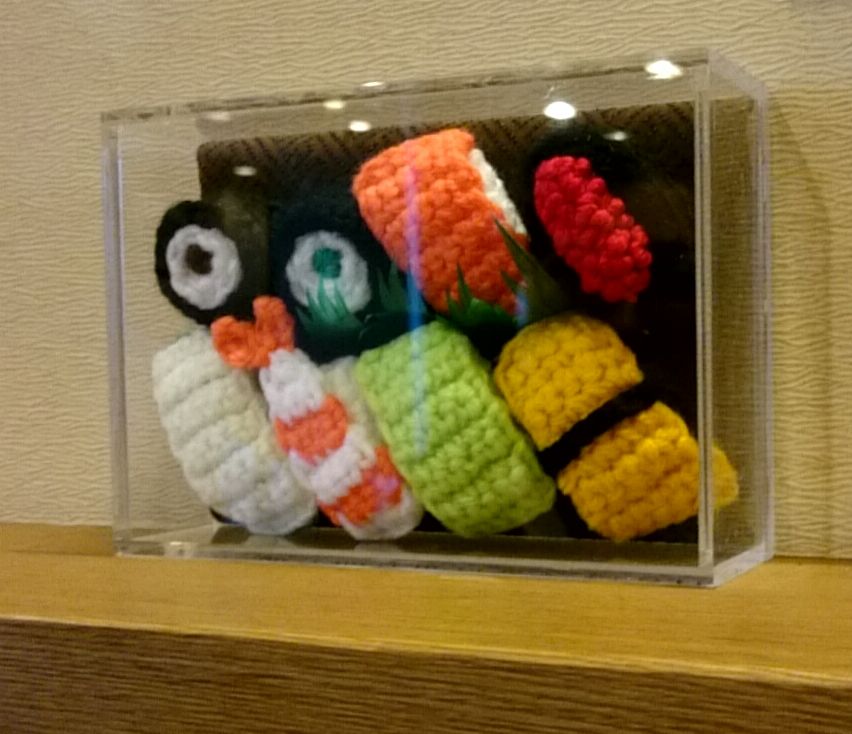 寿司の編み物